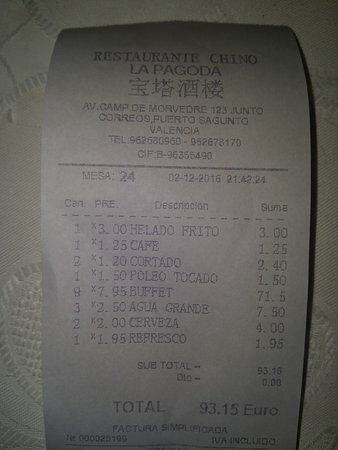 Restaurante chino La Pagoda